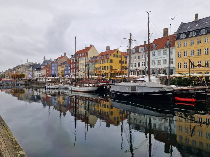 Nyhavn waterfront in Copenhagen